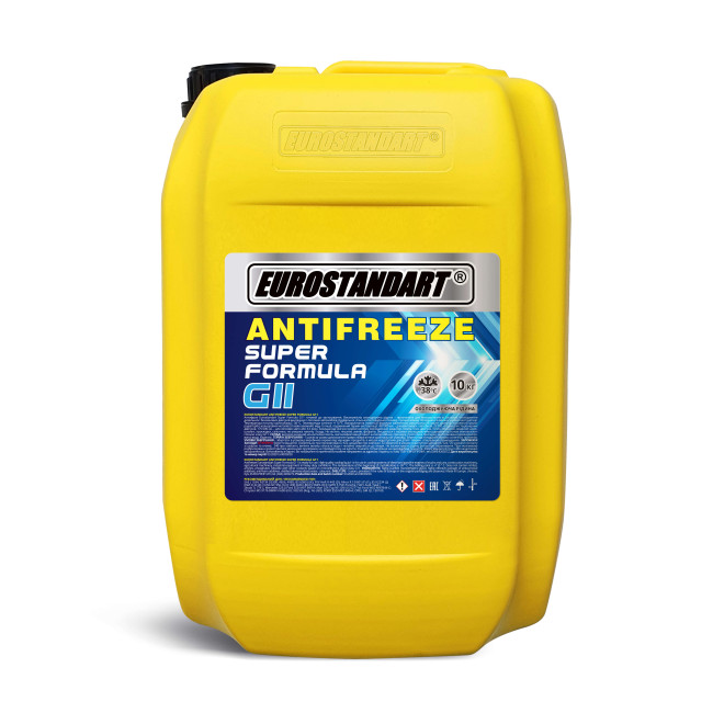 Охолоджувальна рідина EUROSTANDART ANTIFREEZE SUPER FORMULA G11 готовий